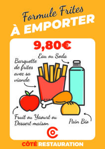 Frites à emporter